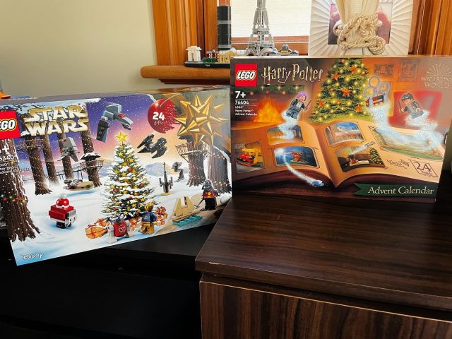 I forgot that December means Advent calendar time! I have both Star Wars and Harry Potter Lego advent calendars! I'm also going to try to read The One True Story by Tim Chester. Wish me luck!#advent #legoadventcalendar #lego #afol