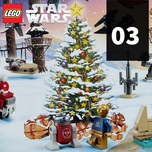 Day 3 for Lego Star Wars Advent calendar!I believe we have a Droid Tri-fighter 👌🏻#advent #adventcalendar #lego #legoadventcalendar #legostarwars #starwars #afol