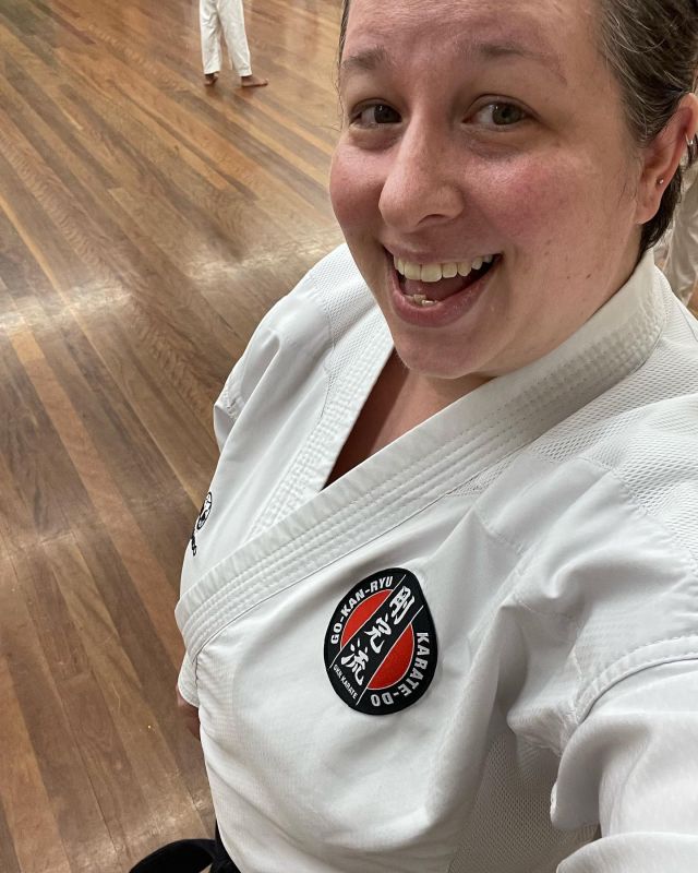 Back in the dojo! First training sesh for 2023. Thank you Sensei Matt!
#happyplace #karate #stronghumblebrave #gkrkarate
