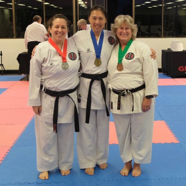 Silver medal 🥈 in the kumite tournament today! I entered with very little expectations on myself other than to meet the challenge, and not only did I do that, but I scored an ippon (full point rather than half point – only a few techniques qualify)!Watching the video, I find the way my legs and feet move quite bizarre 😆 something to work on another day.Thanks everyone for making it a great day!#gkrkarate #karate #kumite