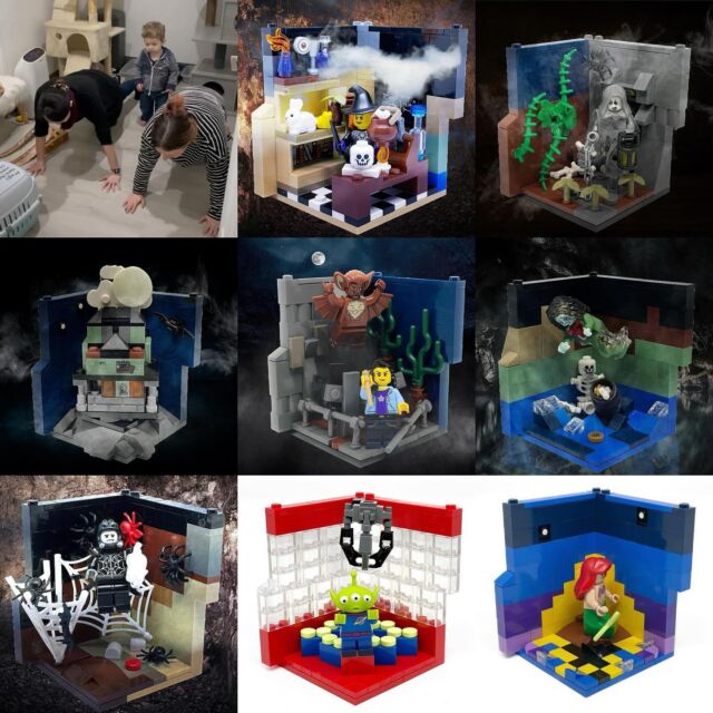 Meant to post last night! My most liked photos of 2023. Not surprising the #lego group challenges hosted by @habitatchallenge were popular 😆 #topnine #topnine2023